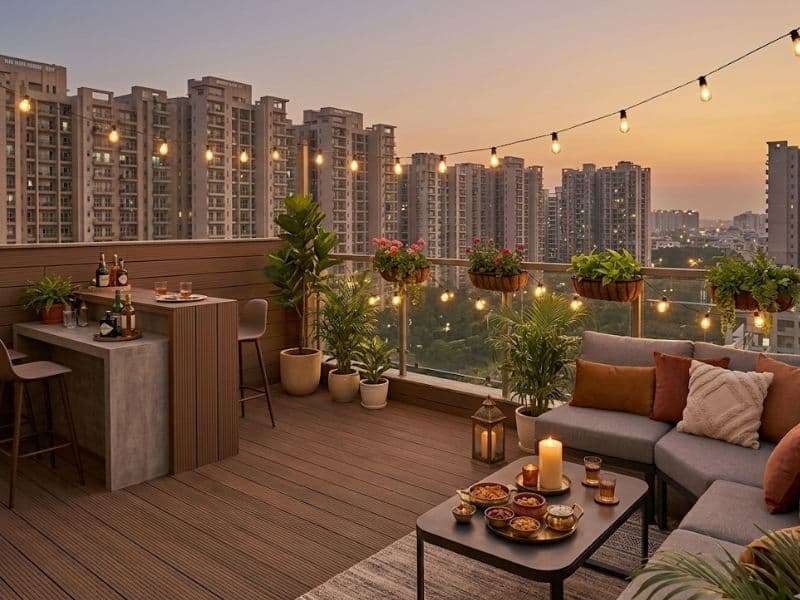 A terrace built for Sunday mornings.